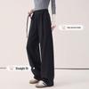 Women's Fleece-Lined Wide-Leg Casual Pants