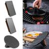 Eisen Burger Smasher Hitzebeständige Fleischpresse Langlebige Grill Bacon Presse BBQ