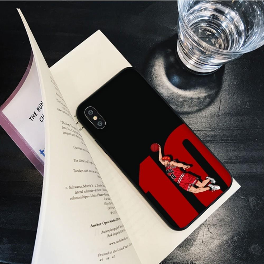 Slam Dunk Phone Case for iPhone 15 8 7 6 6S Plus X SE 2020 XR XS 14 11 12 13 Mini Pro Max Mobile Case