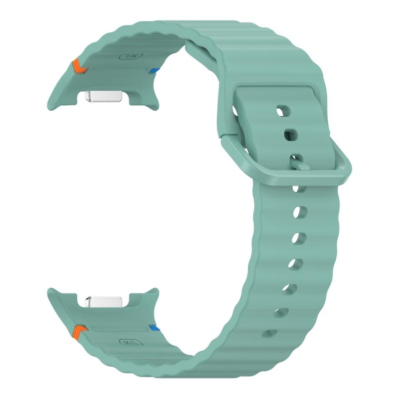 Wavy Silicone Replacement Band Smartwatch Adjustable Lightweight Designs Flexible Sport Watch Straps for Watch8