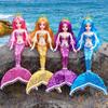 Mermaid Princess Doll Children Girl Toy Water Play Handmade Doll Play House Children's Day Gift