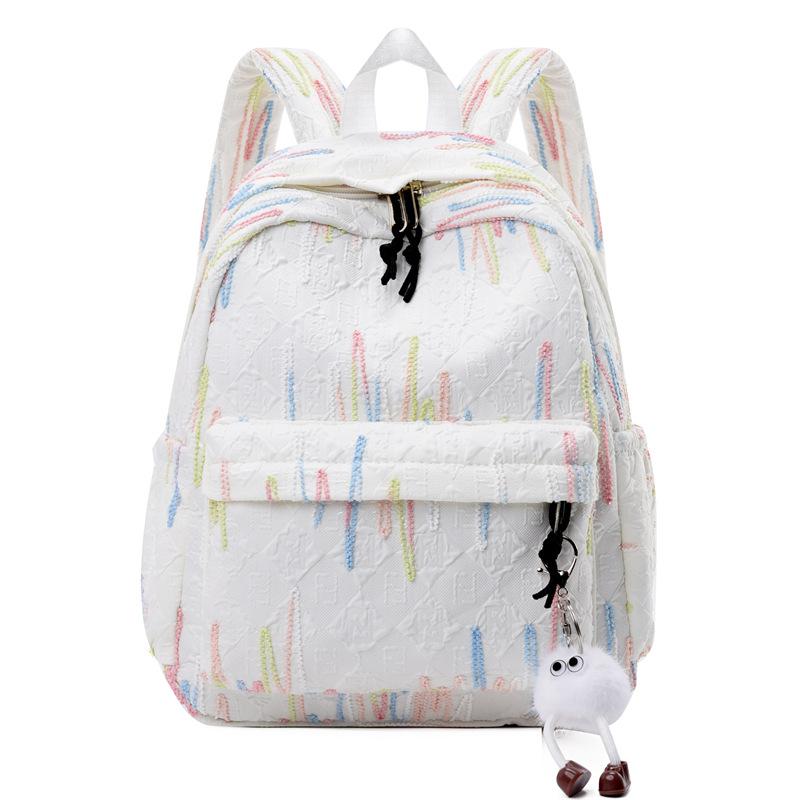

Casual Children s Backpack Cute Kindergarten Backpack Female Elementary Student Backpack one size