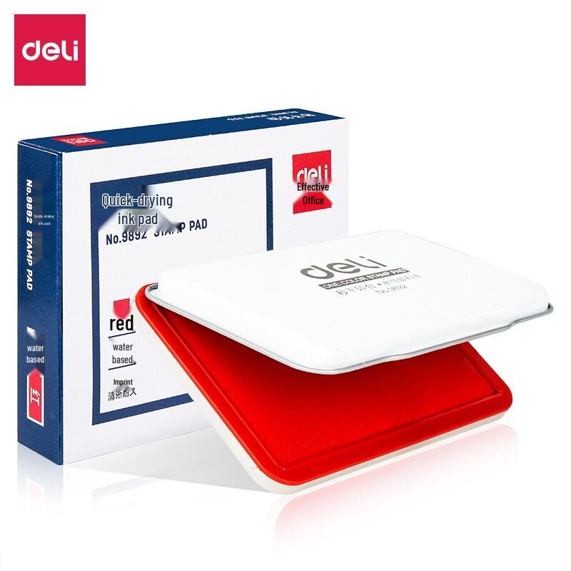 Deli Quick-Dry Metal Ink Pad