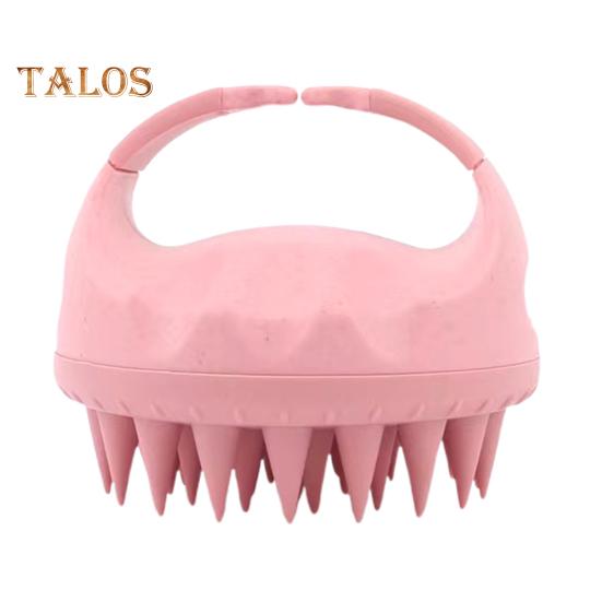 Scalp Massager Shampoo Brush with Soft Bristles Ergonomic Handle Portable Travel Hair Growth Dandruff Removal Scalp Exfoliator Scrubber Cleaning Brush