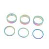 6PCS 2mm 3mm 5mm 10mm Bicycle Stem Spacers Bicycle Handlebar Stem Spacers  Bike Repair