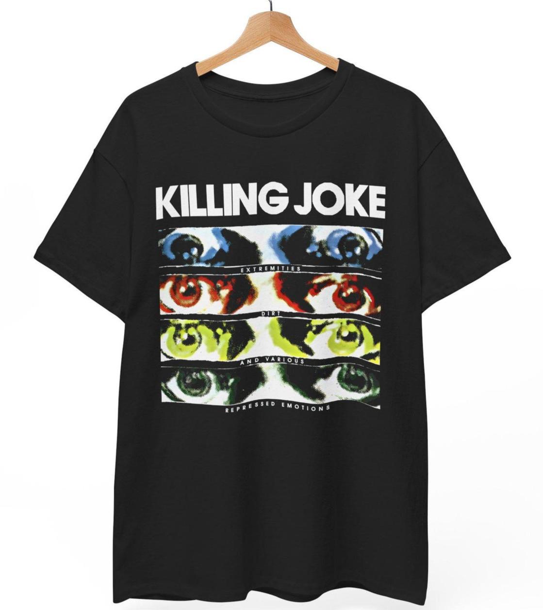 Killing Joke Extremities Album T-Shirt Mens Womens Tees Top: Goth Post-Punk Band Tee UNISEX S-5XL 2XL
