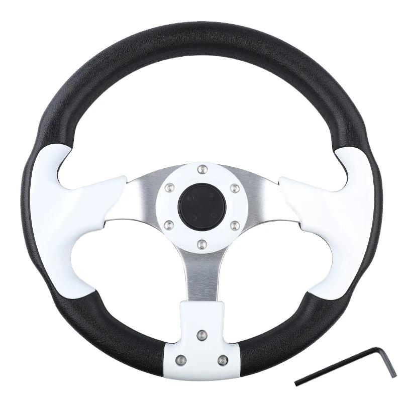 Racing Style 320mm 13 Inch Steering Wheel for YAMAHA Golf Cart EZGO Car Accessories