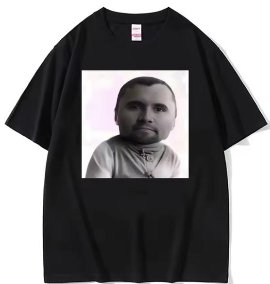 Lustiges Charlie Kirk Baby Face Meme Grafik T-Shirt Herren Damen Mode Klassisches Kurzarm T-Shirt Oversized 100% Baumwolle T-Shirt