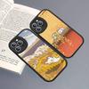 Line CARTOON P-PuppyS PU Leather Phone Case For IPhone 16 15 14 13 12 11 Pro Max Plus Back Fundas