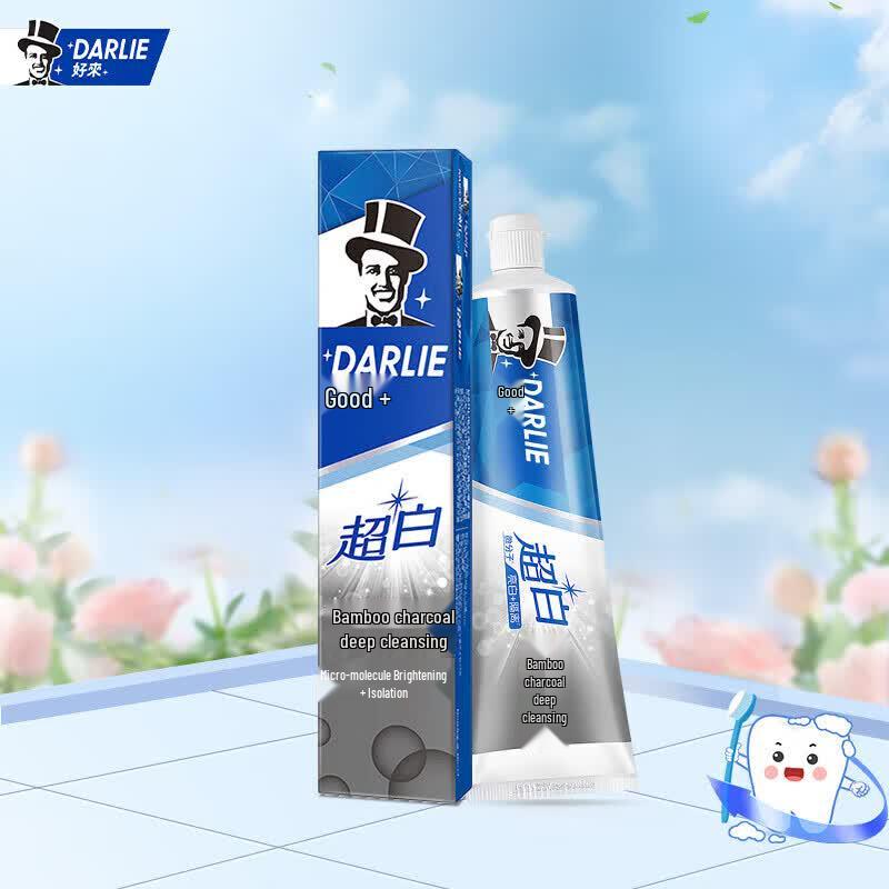 Darlie Super White Bamboo Charcoal Deep Clean Toothpaste