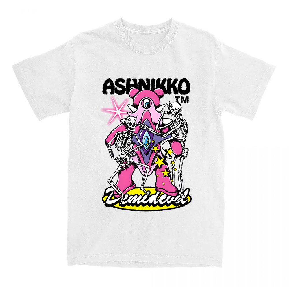 Skeleton Dry Hump Tee Ashnikko Itty Bitty Album 2025 New T-shirt Short Sleeve O-neck Unisex Streetwear Tshirts Women Graphic Top