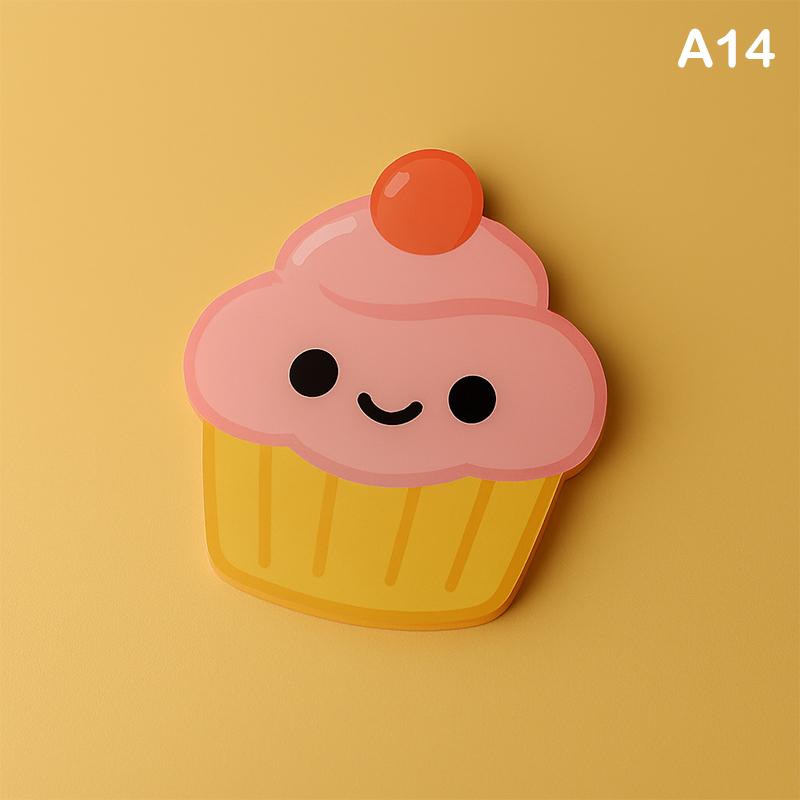 Cute Cartoon Acrylic Coaster Irregular Shapes Heat-Resistant Bowl Pad For Coffee, Tea, Hot Drinks Table Protectors Desk Decor