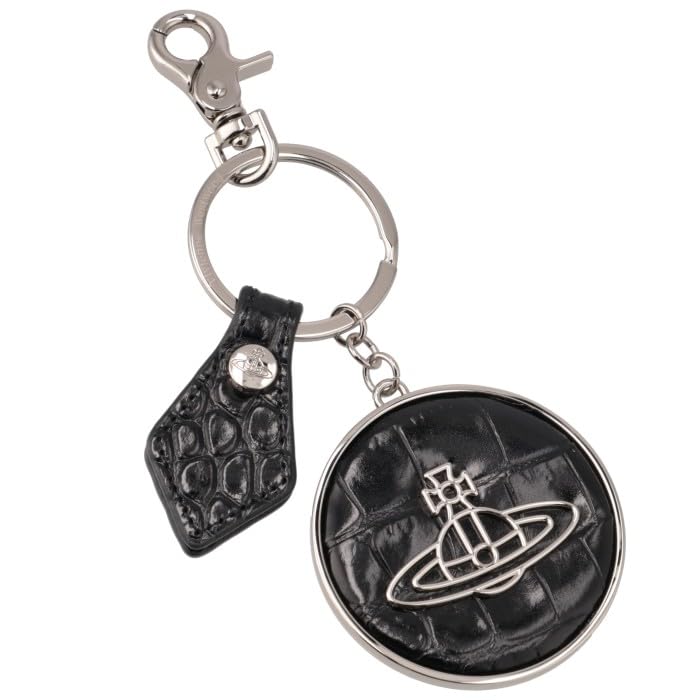 

Брелок THIN LINE ORB Bag Charm Crocodil Keyring 82030103 L0039 [Vivienne Westwood] Брелок/Брелок [Продукт] чёрный