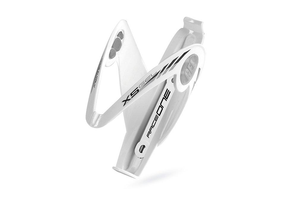 

UNICO Raceone X5 Bottle Vibration-Resistant Gel-Padded Cage, Color White/Silver