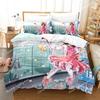 New 3D Printed Anime Cardcaptor Sakura Bedding Set Boys Girls Twin Queen Size Duvet Cover Pillowcase Bed Kids Adult Home Textile
