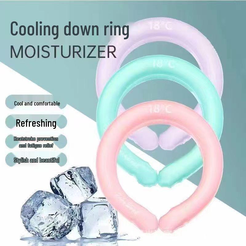 Summer Cooling Ice Neck Ring: TikTok Style Heatstroke Prevention for Students