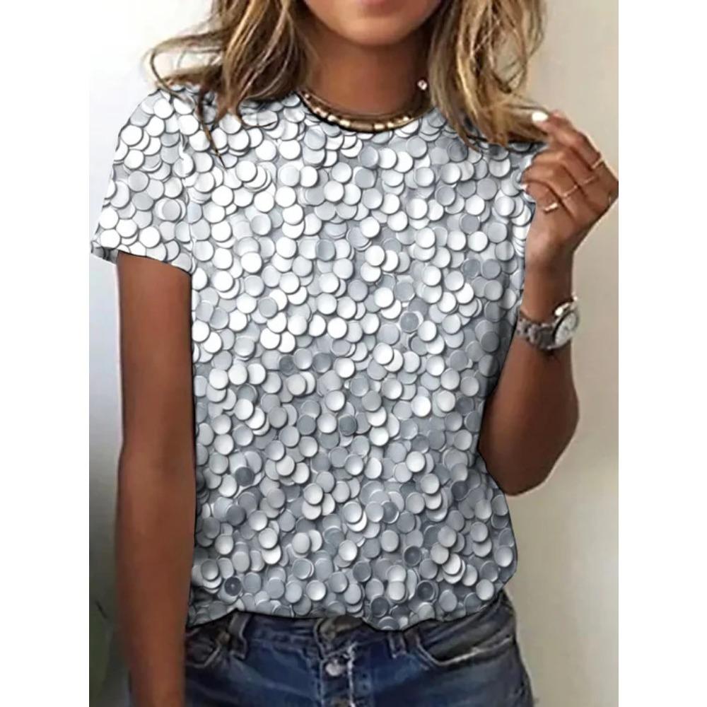 

Ретро этническая цветочная футболка 3D-принт женская с круглым вырезом и короткими рукавами уличная одежда футболка Харадзюку женская одежда 5XL