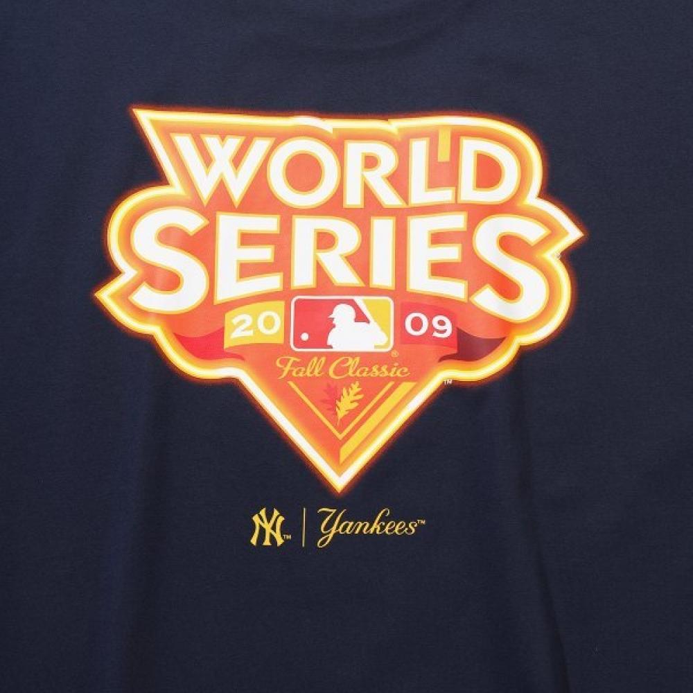 New Era New York Yankees World Series Neon T shirT Team Navy 15147508