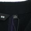 unused UNIQLO NEEDLES Needles collaboration One-point logo stripe pattern Long sleeve freeze cardigan Men's Used