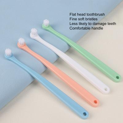 Pet Toothbrush Long Handle Oral Care Bite Resistant Cat Dog Bad Breath Teeth Cleaning Brush Pet Accessories