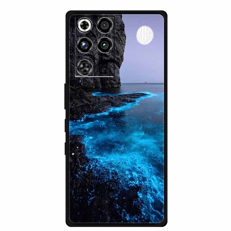 For ZTE Nubia RedMagic 11 Pro 5G Case Black TPU Cool Animal Silicone Back Cover For RedMagic 11 Pro Cases 11Pro Coque Funda Para