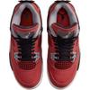 Air Jordan 4 Retro GS Toro Bravo 2026 Scarpe da Ginnastica per Bambini Rosso Fuoco-Rosso Bianco FQ8213-600