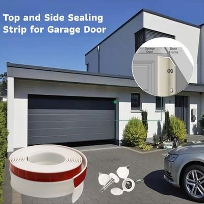 300cm Garage Door Sealing Strip TPE Easy Installation Weatherproof Blocker Sealer Flexible Door Frame Rubber Strip Window