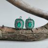 Silver Earrings with Natural Agate 3.033ct (2196303)