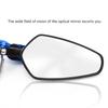 Kolip 1 Pair 22mm Motorcycle Bar End Rear Mirrors Replacement Retro Handlebar Side View Mirror Modified Accessories