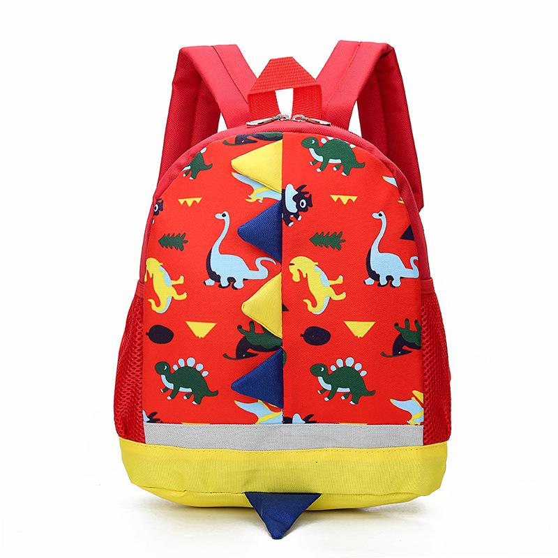 School Bag Cartoon Dinosaur Bag Children School Bag Preschool 3-4-6 Year Old Boy and Girl Baby Backpack
