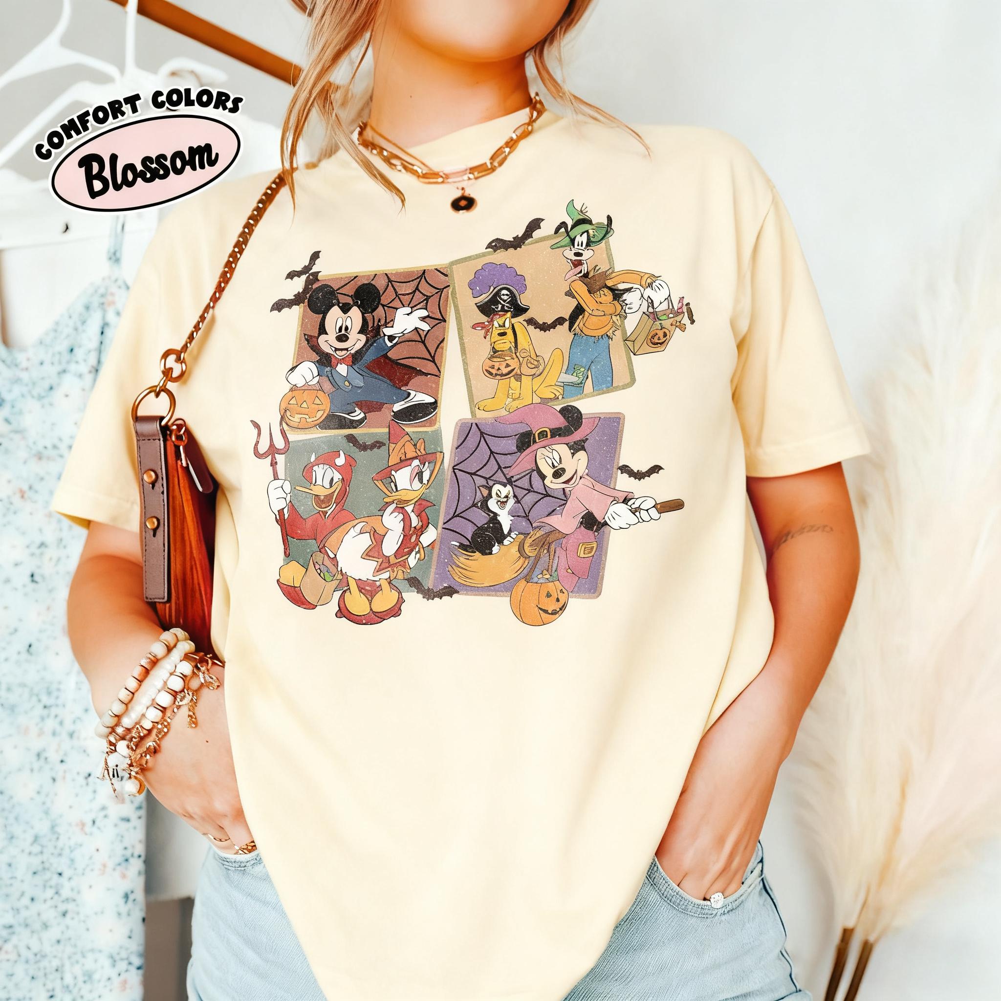 

Trendy Casual Mickey and Friends Halloween TShirt Unisexs Summer New Style Casual Fashion Street Dress for Unisex and Unisex S