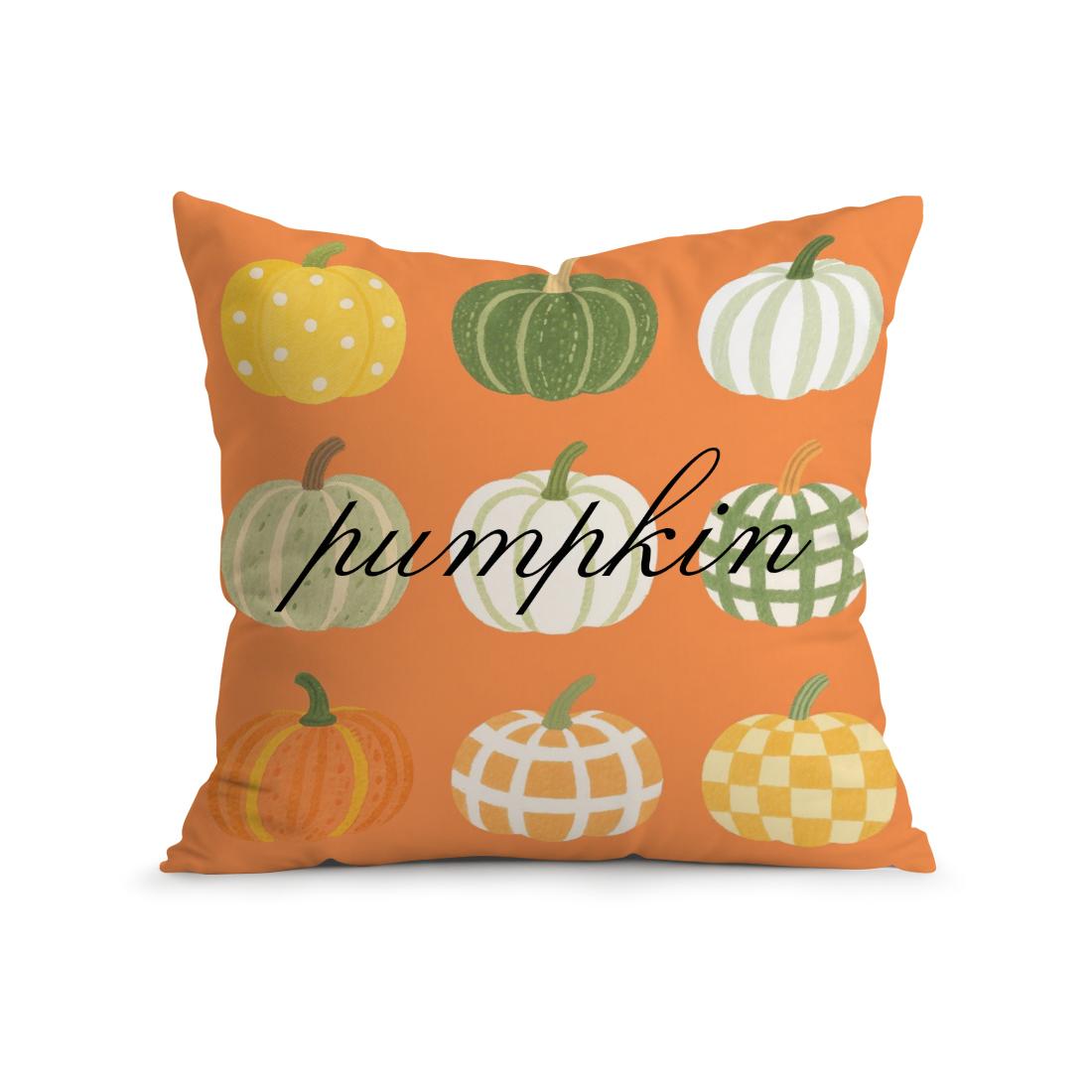 

Autumn Harvest Thanksgiving Cushions Pillowcase Polyester Cushion Cover Throw Pillow Sofa Decoration Pillowcover Home Decor 450*450mm