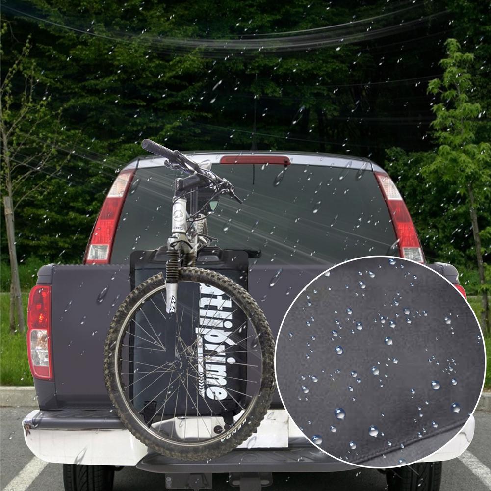Tailgate Cover Protection Pad Mountain Bike Pick-up Pad 25*87cm Truck Tailgate Pad Bicycles Rear Fixed Protective Tail Cushion