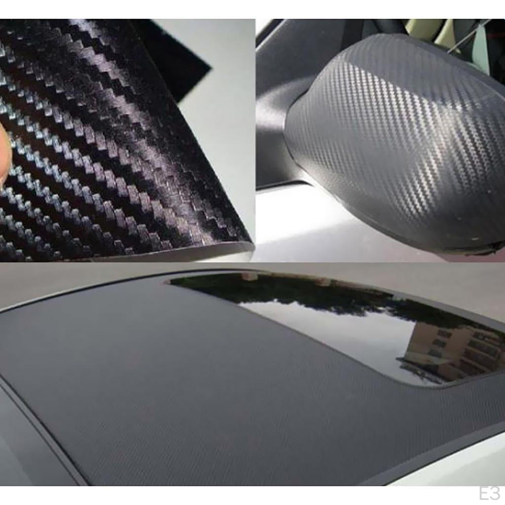 127x30cm Auto Carbon Fiber