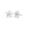 Small White Flower Stud Earrings for Women - Elegant and Versatile Floral Jewelry