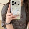 Spring Butterfly Dog Stand Case for iPhone 17/16 Pro Max/15 Pro - New Model