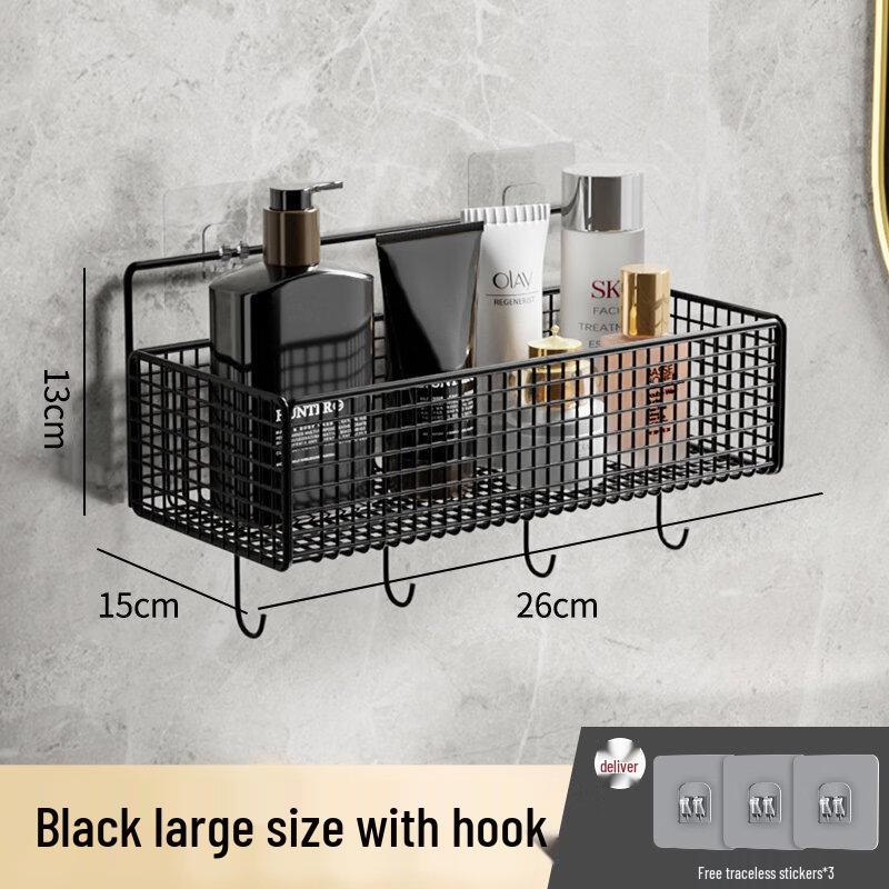 

Iron Bathroom Storage Shelf