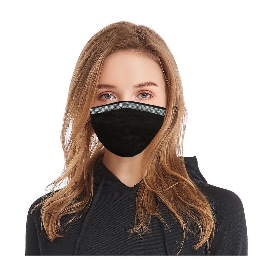 Buy Maelove Adult Woman Solid Flash Anti Dust Mask Haze Mouth Sun Block Face Mask at affordable