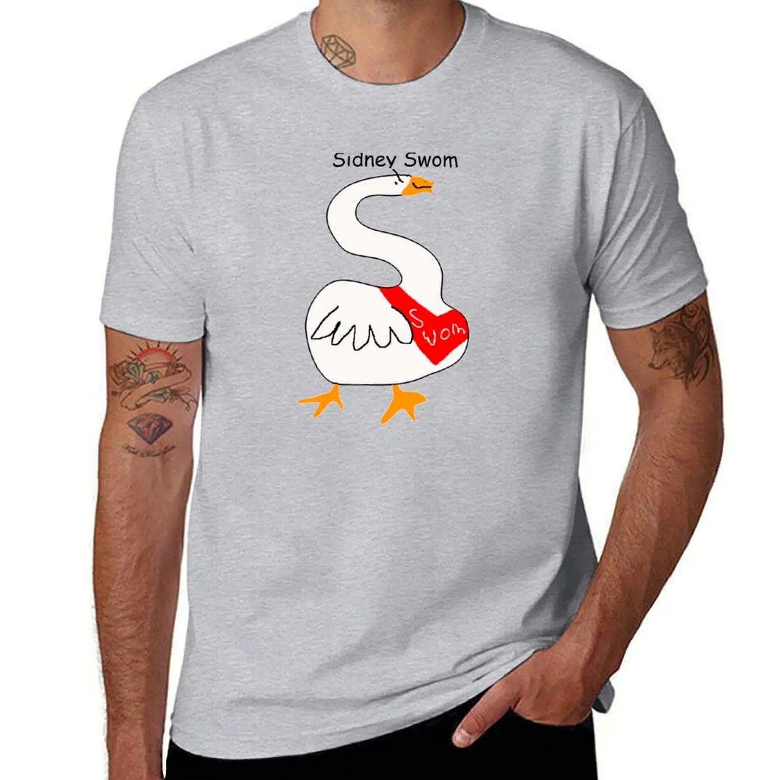 sidney swom TShirt plus sizes cute tops mens graphic tshirts S