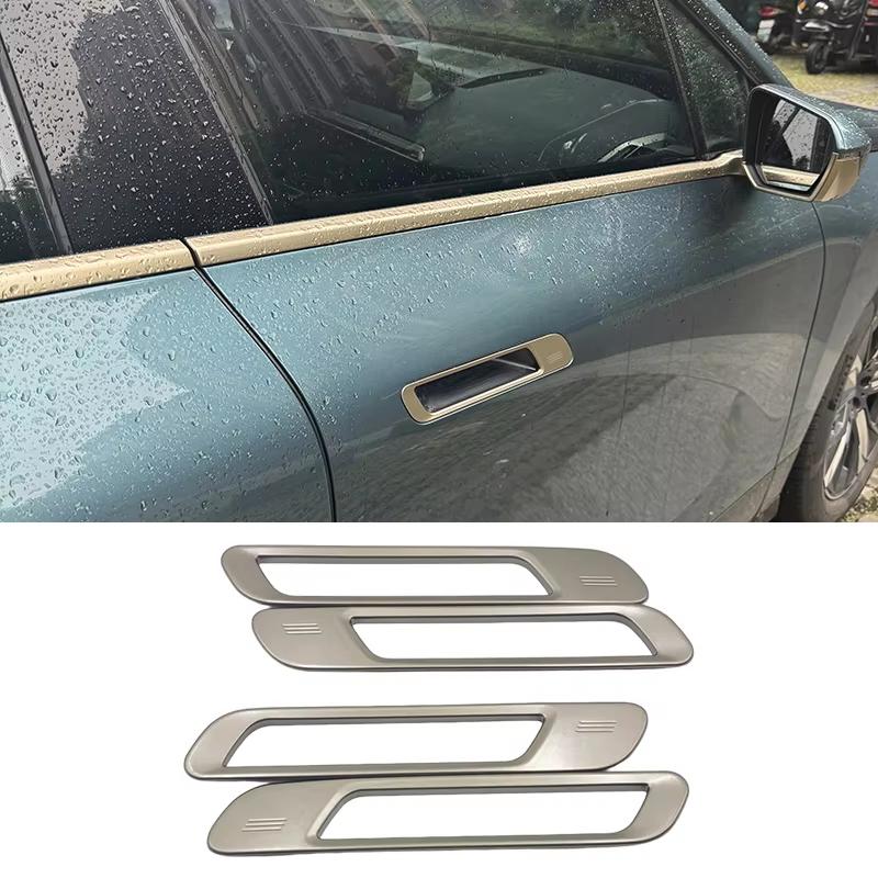 4pcs Set Door Handle Protector Cover for BMW 7 Series I7 G70 Model 2025 To 2025 Scratch Resistant Trim for Enhanced Vehicle Look