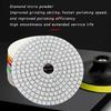 10Pcs 4inch Marble Water Stone Diamond Soft Jade Polishing Pad Flip Over Pad 50-3000 Grit Sandpaper for Grinding Disc Power Tool