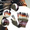 Artificial Feather Indian Headdress Decoration Hat for Dance Show