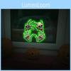 Halloween Glow Green Skull Palm Decal Wall Sticker For Home And Office Spaces