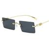 Outdoor Small Frame Square Sunglasses Women Men Colorful Minimalist Sun Glasses Mirror Black Colors Designer Brand Fashion