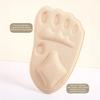 3/5 Pairs Foot Cushions for High Heels Gel Metatarsal Pads with Non-Slip Grip Pain Relief Inserts for Dress Shoes Pumps Sweat-Absorbent Foam Inserts