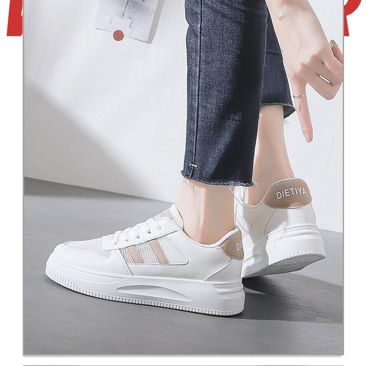 Little White Shoes 2025 New Niche Fashion Casual Comfortable Lightweight Non-slip Wear-resistant Low-top Sports Women's Shoes