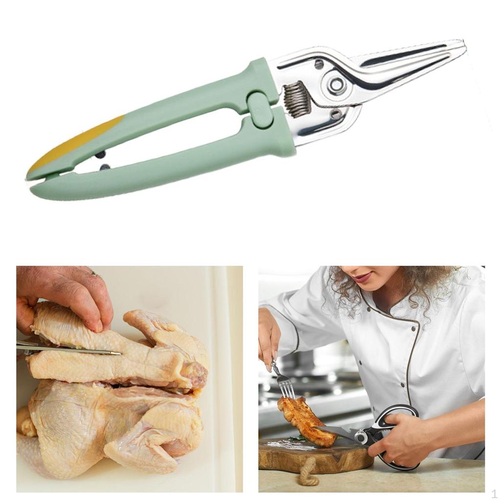 Poultry Shears Chicken Bone Scissors Kitchen Cooking Multifunctional for Turkey
