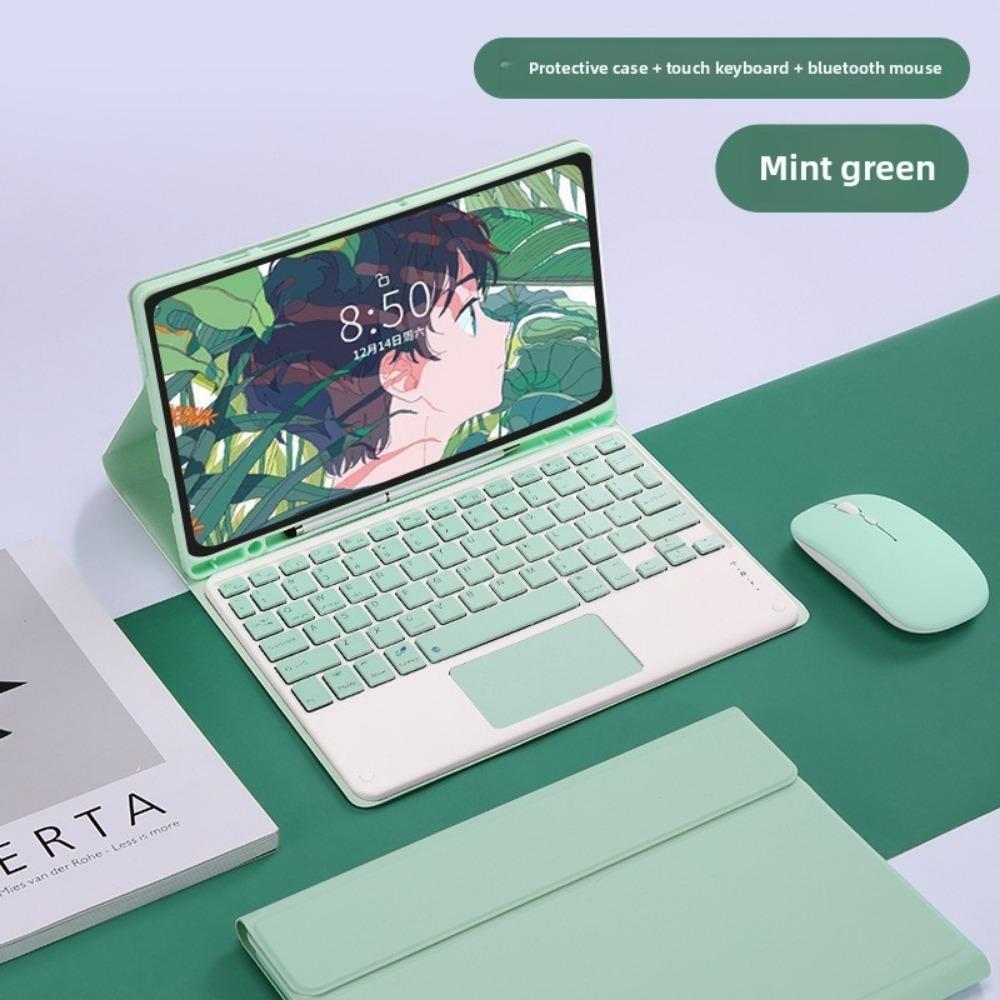 For Samsung Galaxy Tab S9Ultra Case with Bluetooth Keyboard Compatible S7 S8 S9 FE Ultra Thin Protective Cover