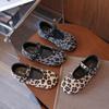 Spring Autumn Girls New Fashion Leopard Printed Princess Shoes Girl Shallow Flat Sneakers Leisure School Shoes Child I11051