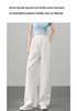 2026 New Linen Maternity Wide-Leg Pants: Thin, No Tightness, Perfect for Spring & Summer